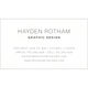 Rotham Letterpress Contact Cards Image 2 of 2